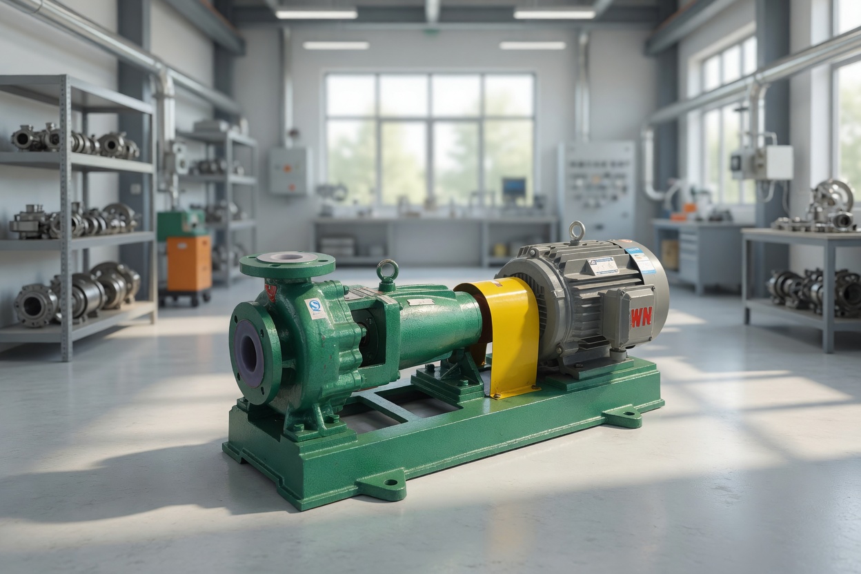 1 IHF Series Acid and Alkali Resistant Centrifugal Pump - Image 1